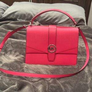 Michael Kors Vibrant Pink Crossbody Bag